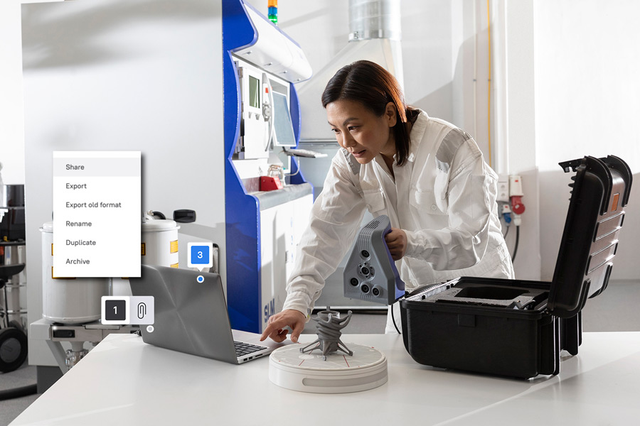Artec Cloud 3D online collaboration platform