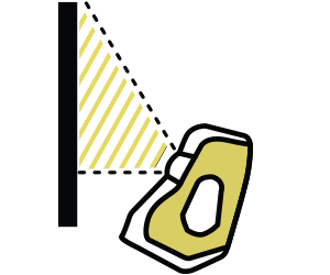 Scanning angled